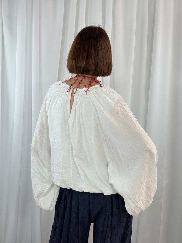 Jacquie Top in white