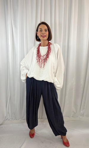 Jacquie Top in white