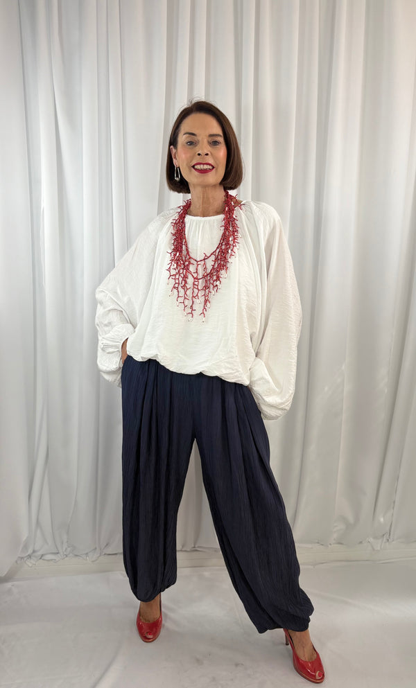 Jacquie Top in white