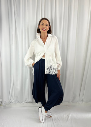 Jasmine Harem trousers in navy