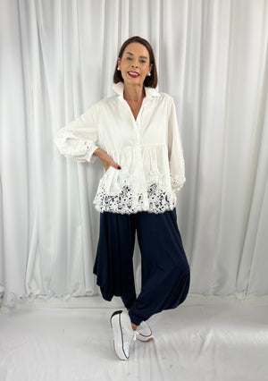 Jasmine Harem trousers in navy