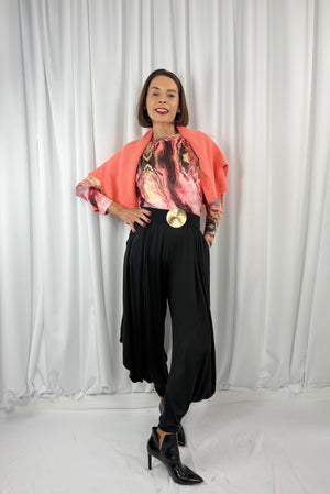 Jasmine Harem trousers in black