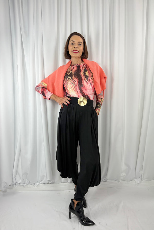Jasmine Harem trousers in black