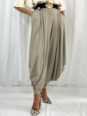 Jasmine Harem trousers in mocha