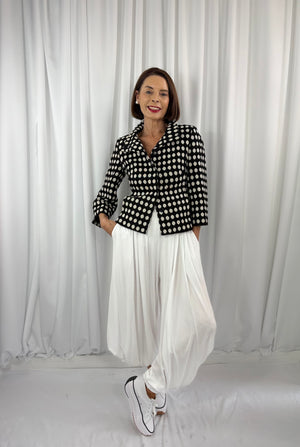 Jasmine Harem trousers in white