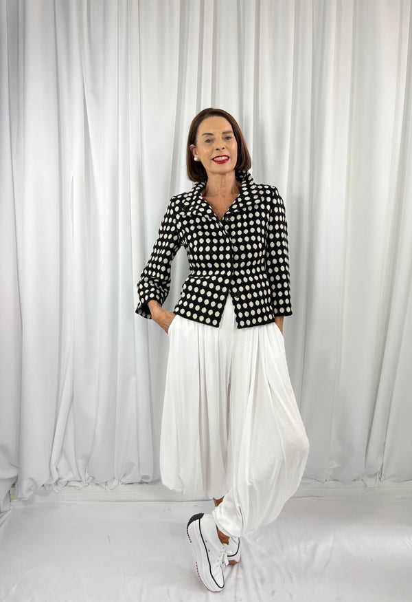 Jasmine Harem trousers in white