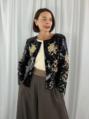 Christine sequin jacket