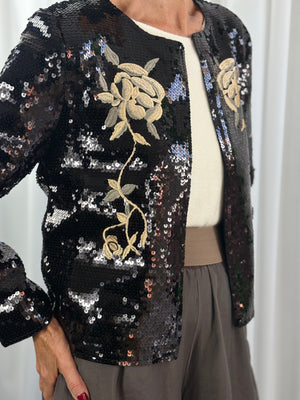 Christine sequin jacket