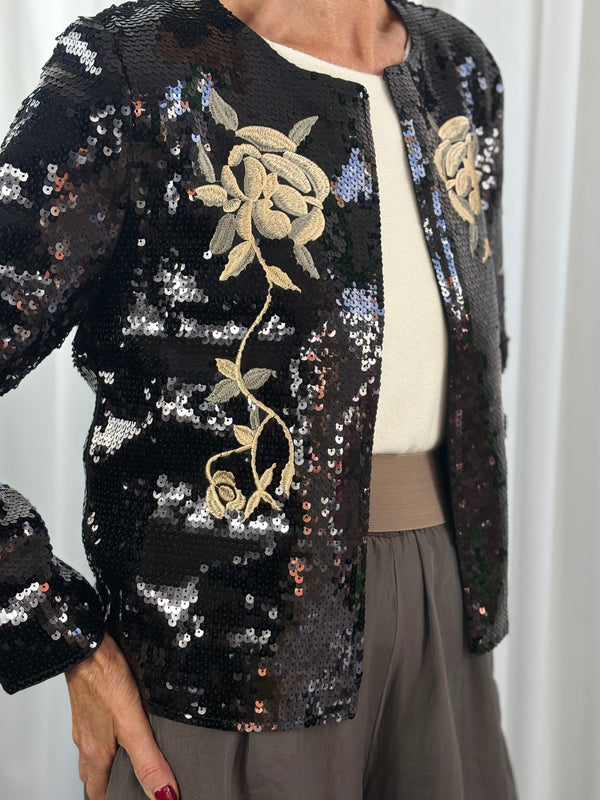Christine sequin jacket