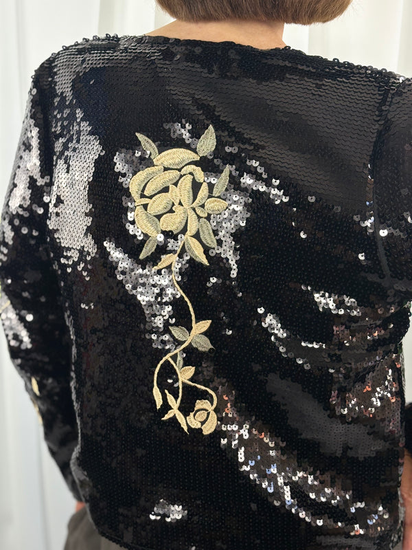 Christine sequin jacket
