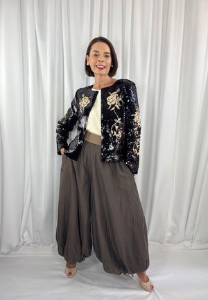 Christine sequin jacket