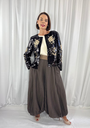 Christine sequin jacket