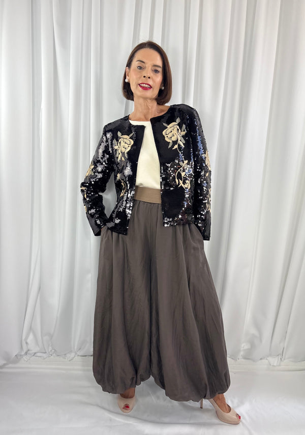 Christine sequin jacket