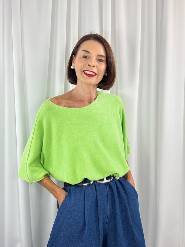 Saliyan knitwear in lime