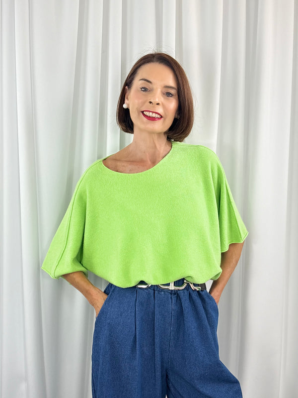 Saliyan knitwear in lime