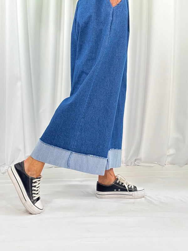 Gabriella Jeans in denim wash