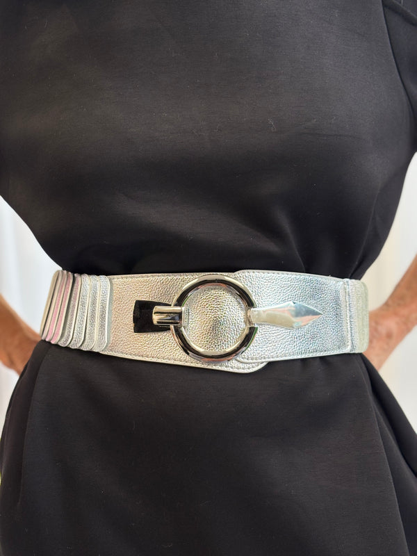 Kennedy belt in silver