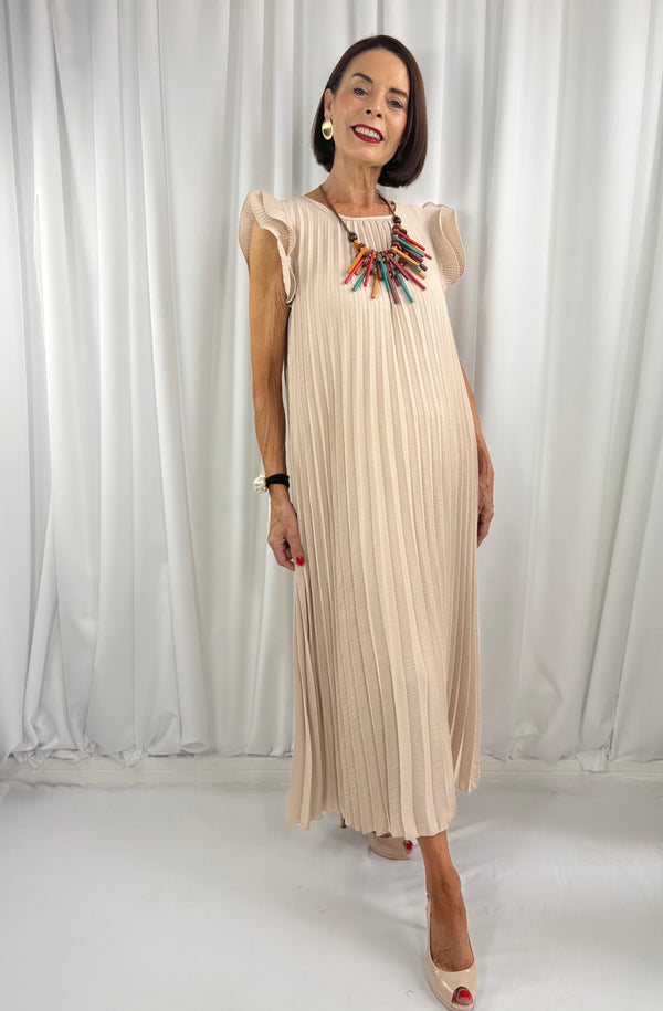 Sylvia dress in beige