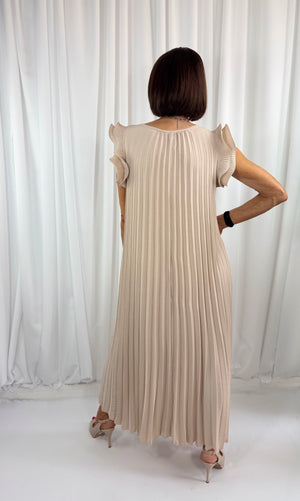 Sylvia dress in beige