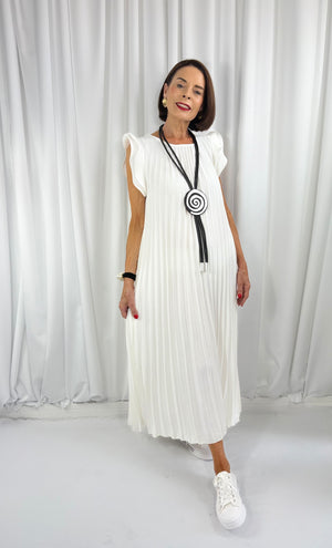 Sylvia dress in white