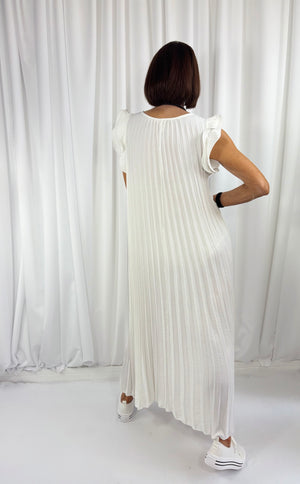 Sylvia dress in white