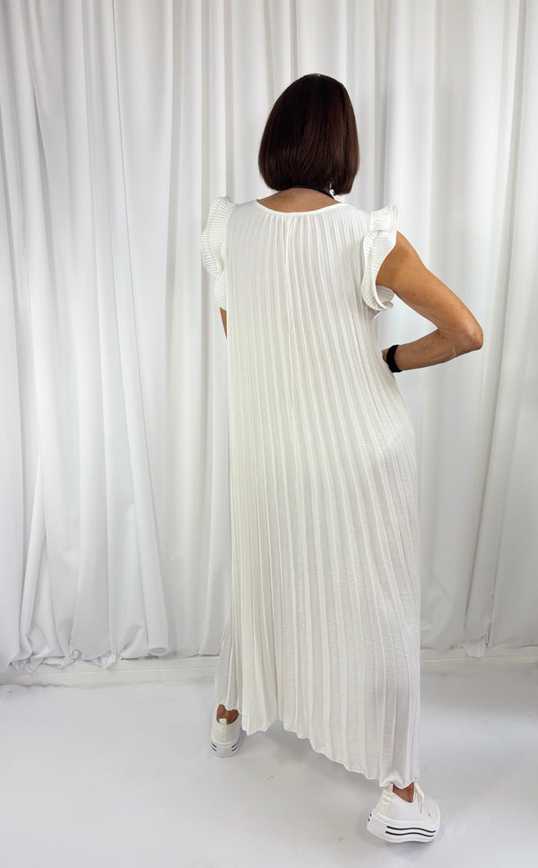 Sylvia dress in white