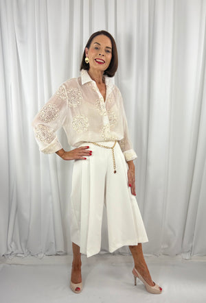 theodora shirt in cream