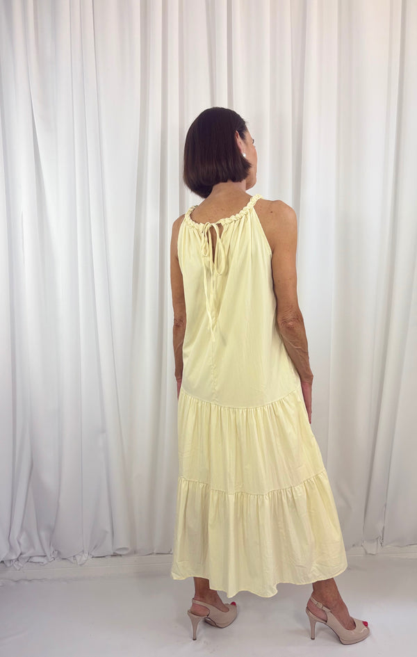 Cody Dress in lemon