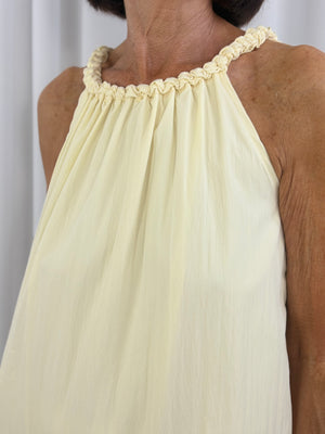 Cody Dress in lemon