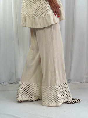Aira suit in buttermilk