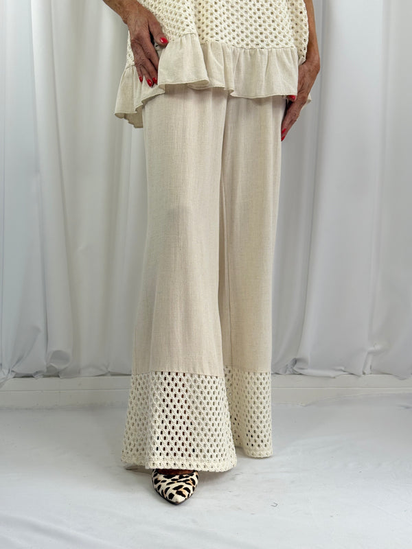 Aira suit in buttermilk