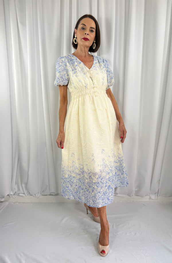 sarasota in baby blue and beige