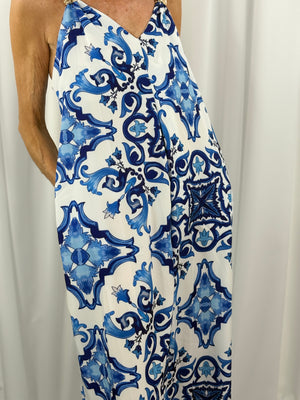 Portofino jumpsuit in blue