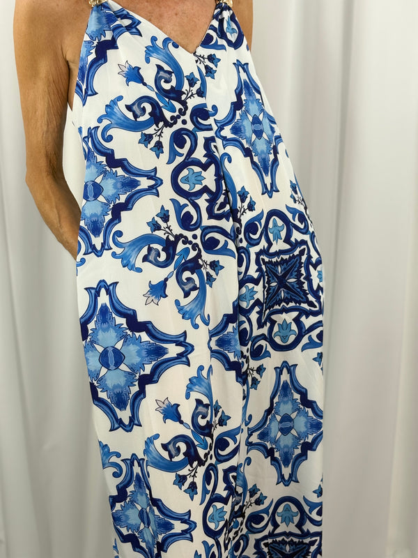 Portofino jumpsuit in blue