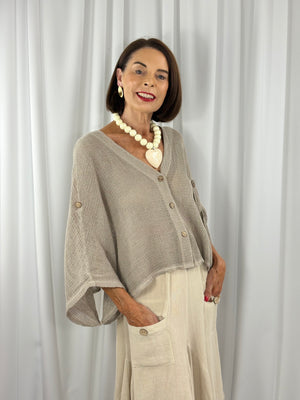 Marlo top in mocha