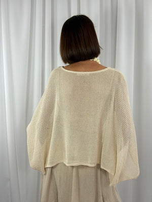 Marlo top in beige