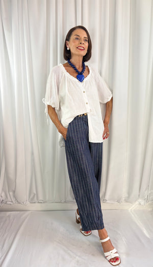Luciana top in white