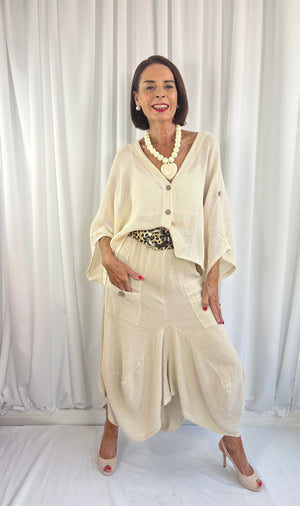 Marlo Trousers in beige