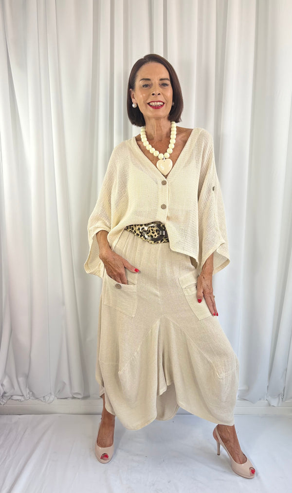 Marlo Trousers in beige