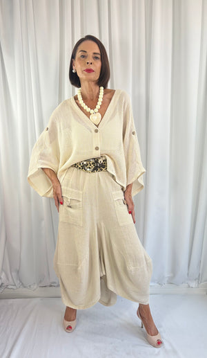 Marlo Trousers in beige