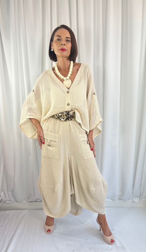 Marlo Trousers in beige