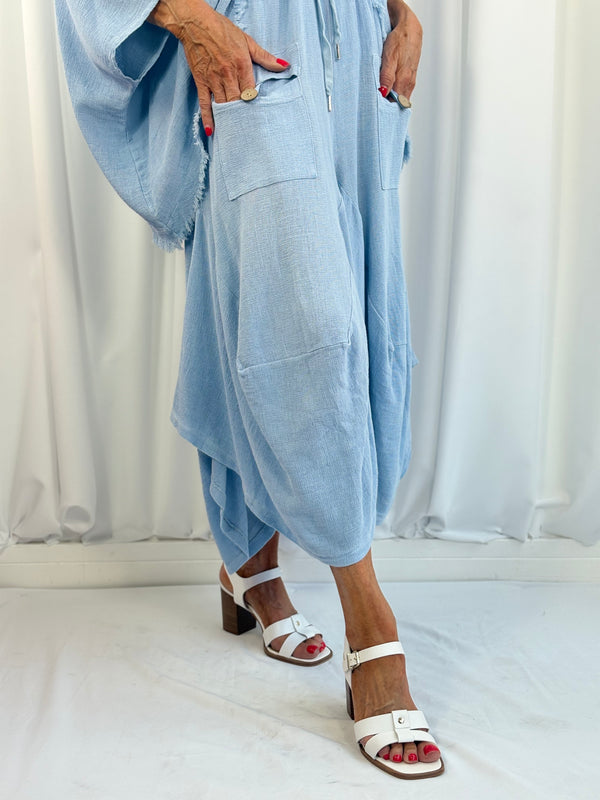 Marlo Trousers in baby blue