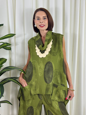 Jona Suit in pistachio