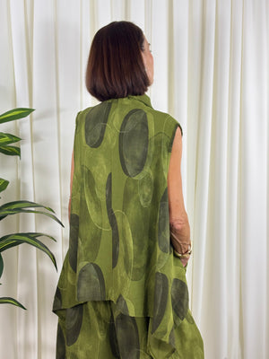 Jona Suit in pistachio