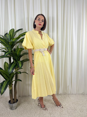 Lauren Dress in lemon