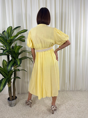Lauren Dress in lemon