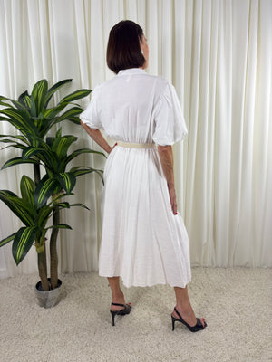 Lauren Dress in white