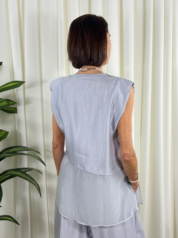 Mona lisa suit in slate grey