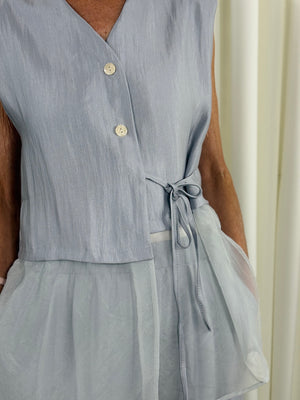 Mona lisa suit in slate grey