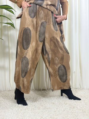 Jona Suit in light camel